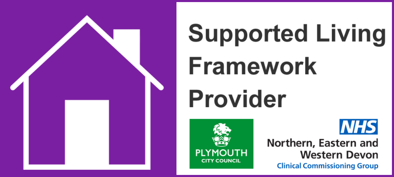A logo for the Supported Living Mark